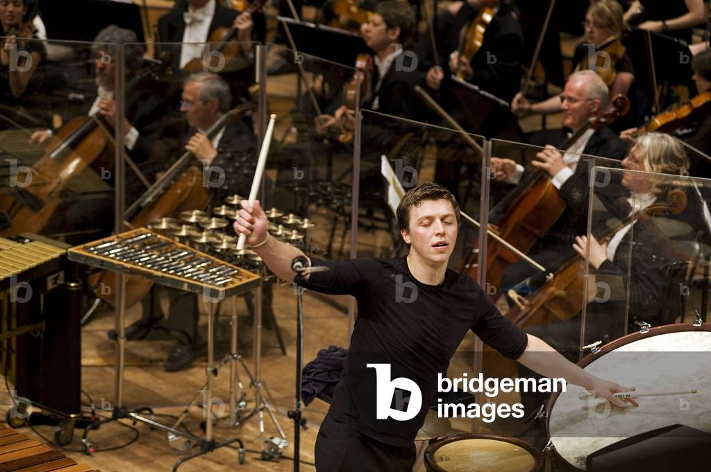 Martin Grubinger performing at Lucerne Festival together with the City of Birmingham Symphony Orchestra
