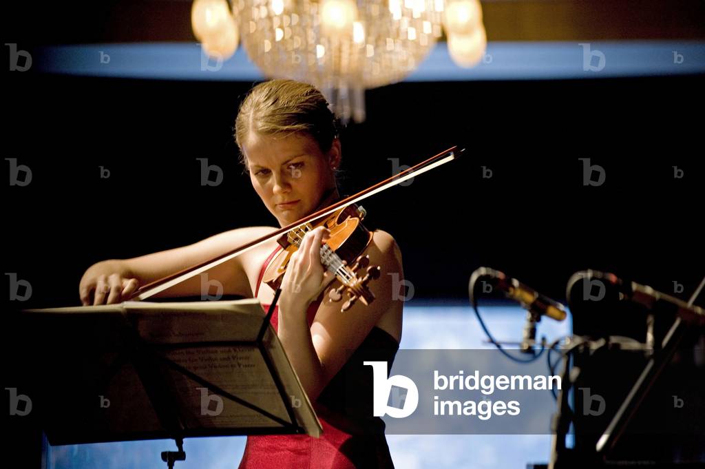 Veronika Eberle playing at Lucerne Festival