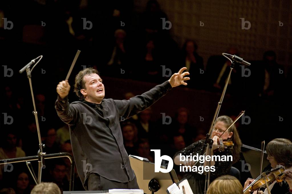 Andriss Nelsons conducting the City of Birmingham Symphony Orchestra at Lucerne Festival