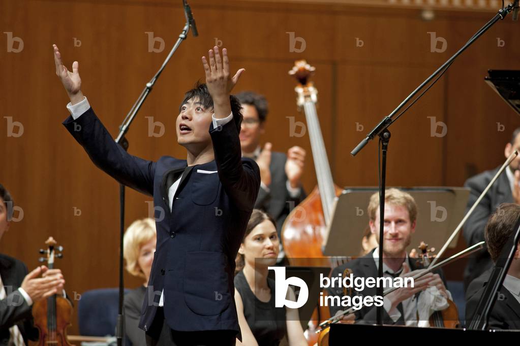 Lang Lang, playing at Lucerne Festival with Mahler Chamber Orchestra