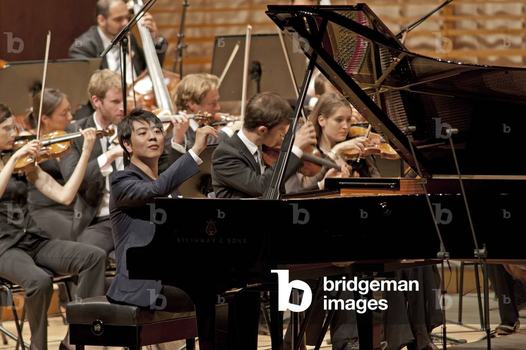 Lang Lang, playing at Lucerne Festival with Mahler Chamber Orchestra