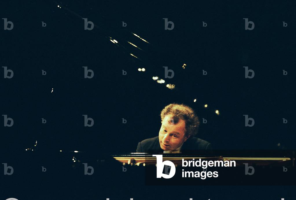 Andras Schiff at piano, Lucerne Piano Festival, 2000