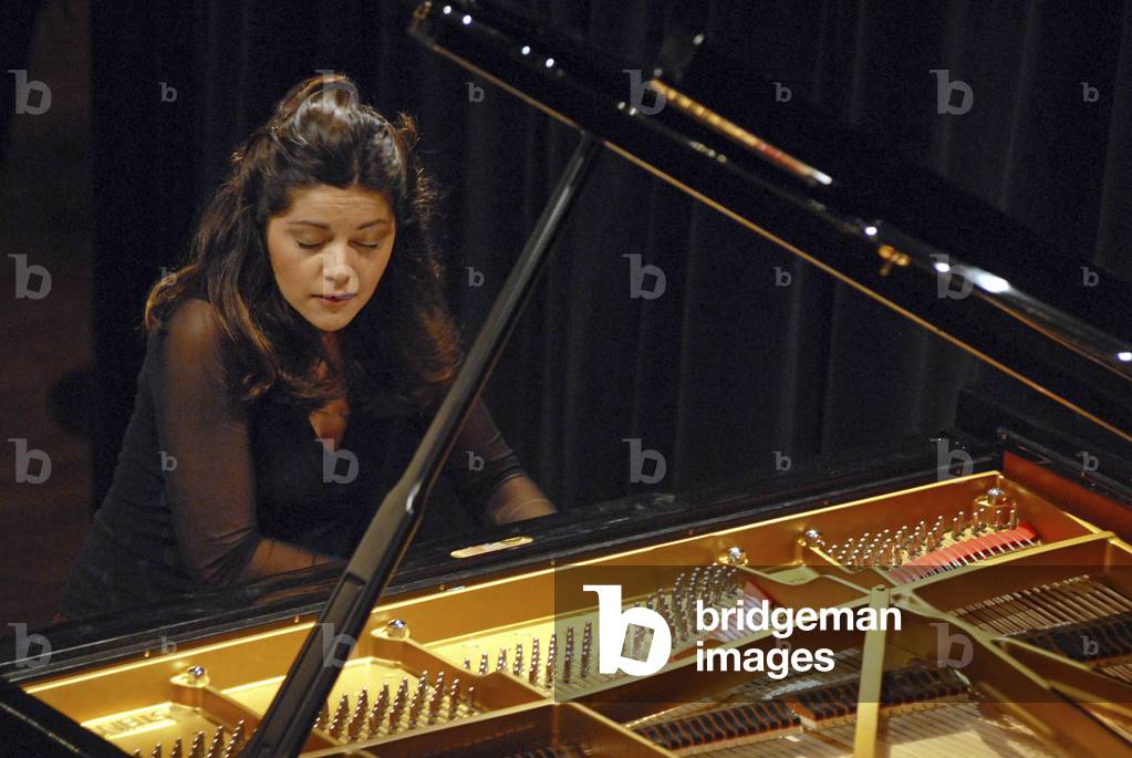 Mihaela Ursuleasa playing works by Beethoven, Ravel and Ginastera in the Casineum during Lucerne Festival, Summer 2006