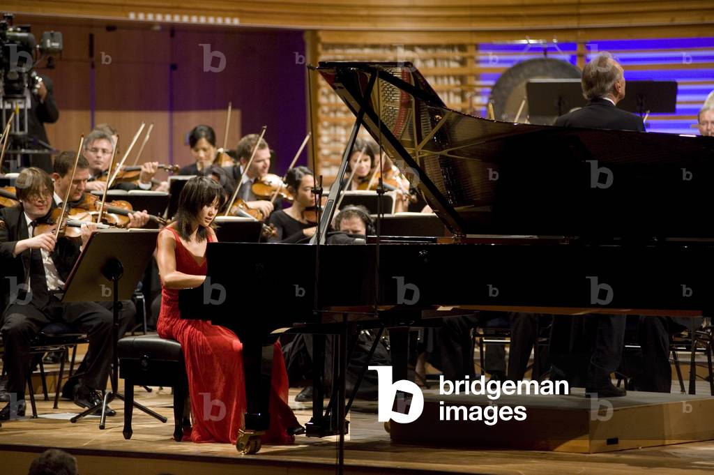 Yuja Wang, performing with Lucerne Festival Orchestra under Claudio Abbado, Lucerne, Switzerland, 12 August 2009