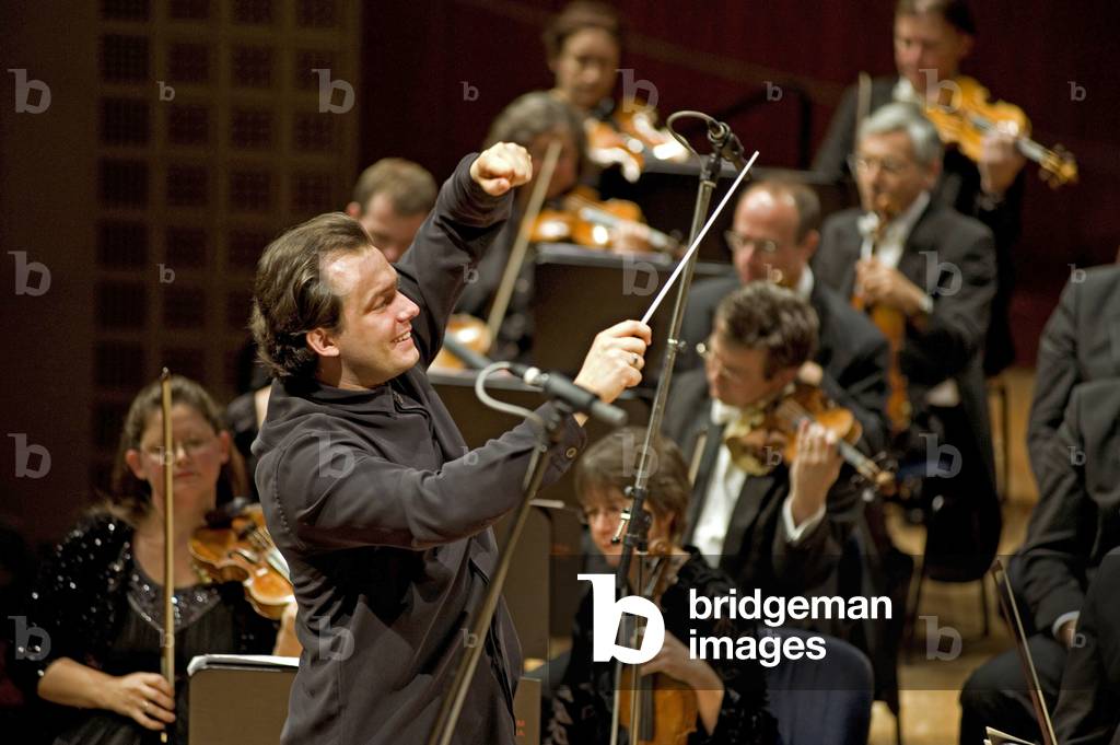 Andriss Nelsons conducting the City of Birmingham Symphony Orchestra at Lucerne Festival