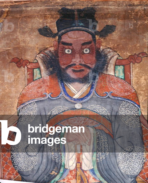 Jangbijanggun (natural pigments on paper) (detail of 238559)