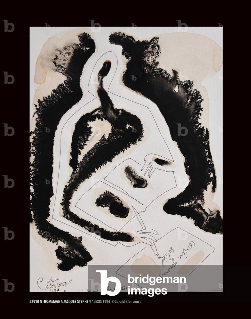22910-N -HOMMAGE A JACQUES STEPHEN ALEXIS 1994  (drawing)