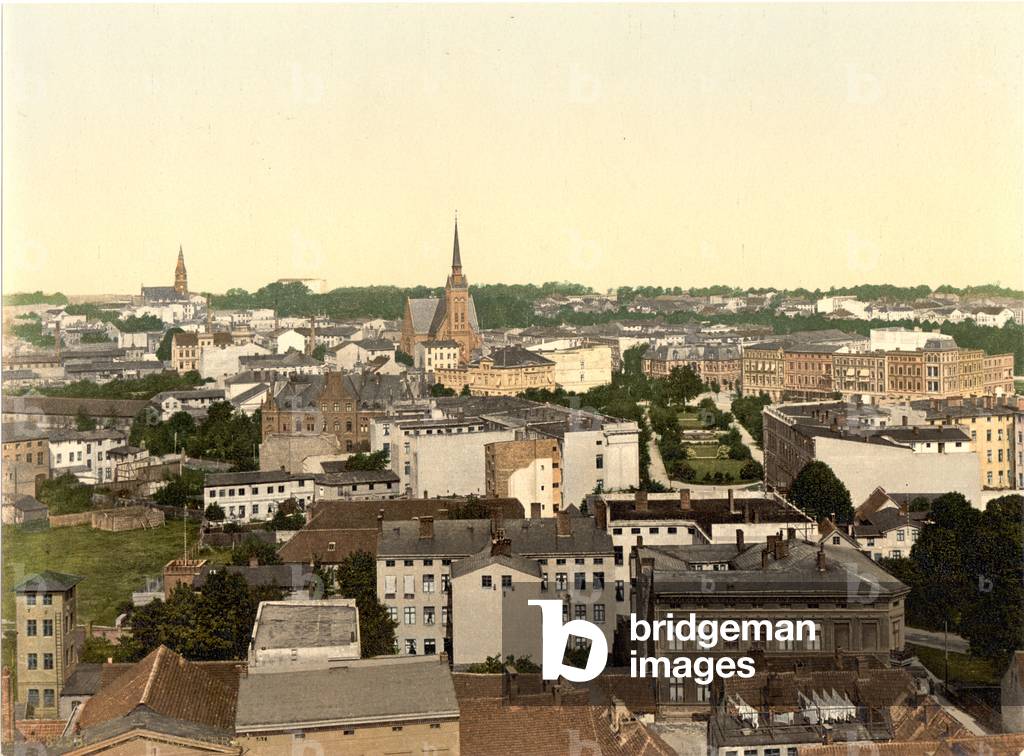Colberg, Pomerania, Germany, c.1900 (colour litho)
