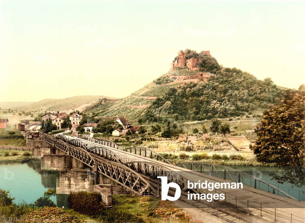 Ebernburg, Nahethal, Rhenish Prussia, Germany, c.1900 (colour litho)

