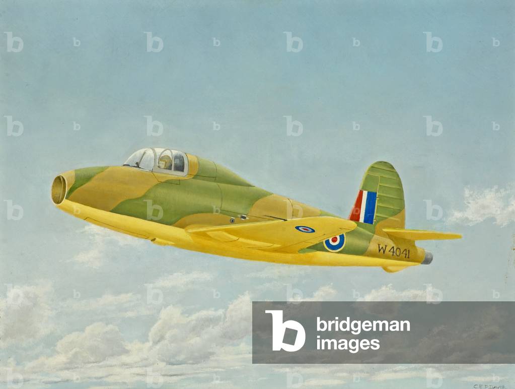 Gloster Aircraft, Gloster E.28/39, 1924-62 (oil on board)