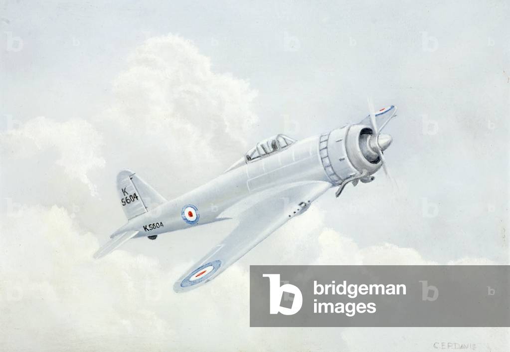 Gloster Aircraft, Gloster F.5/34, 1924-62 (oil on board)