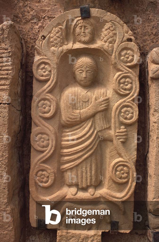 Stela with a human figure (stone)