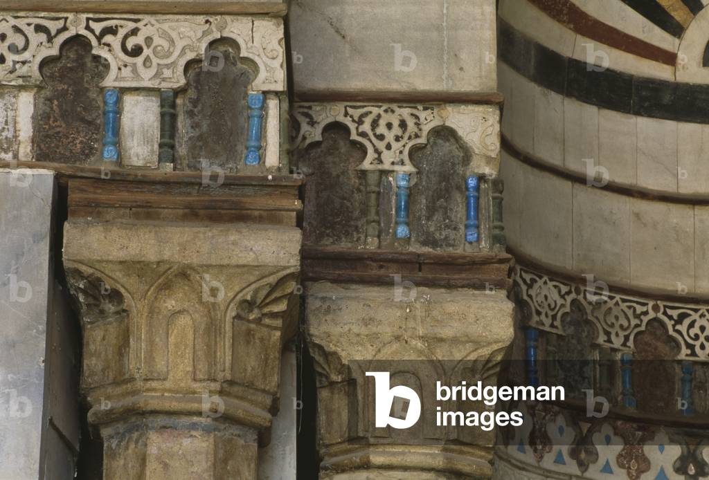 "Ansicht des Mihrab"