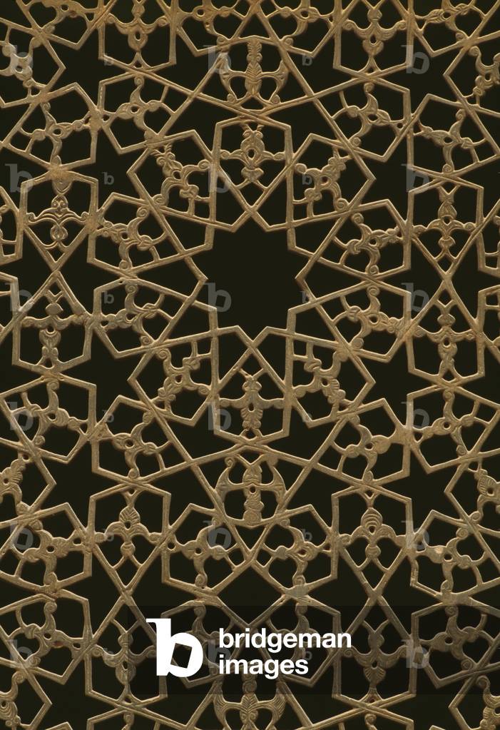 Detail of a window, Madrasa El-Teibarsiyeh, 1309 (wood)