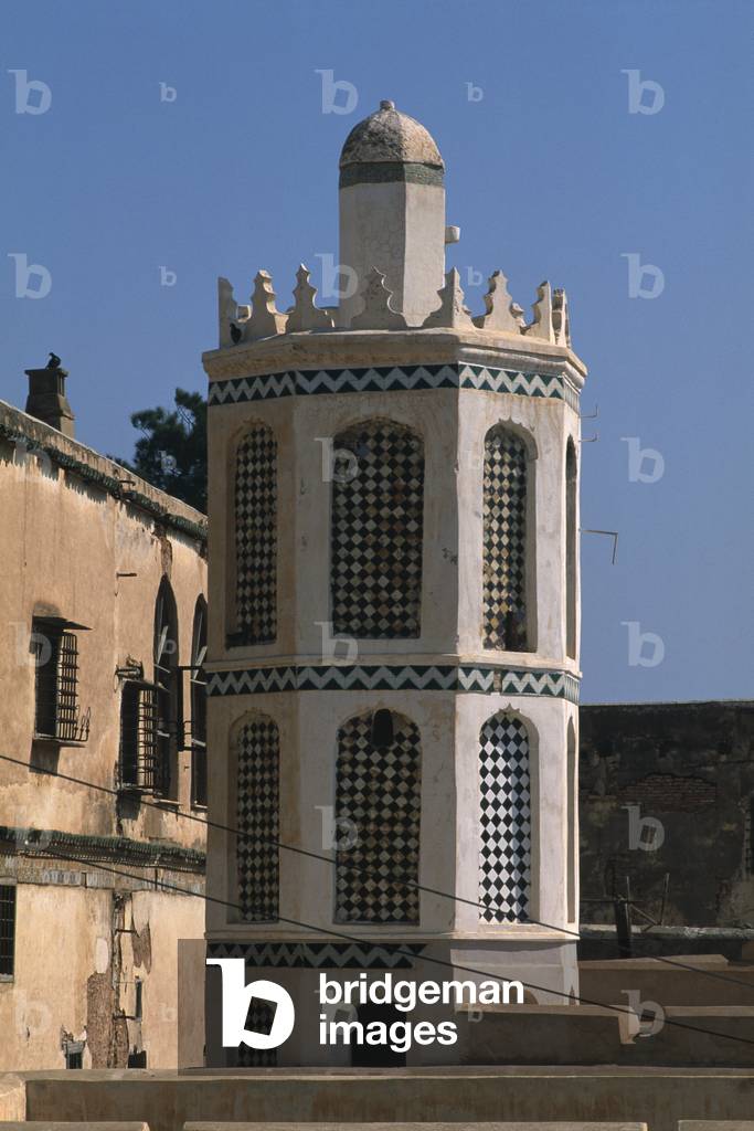 Minaret of the mosque, Palace of the Dey (photo)