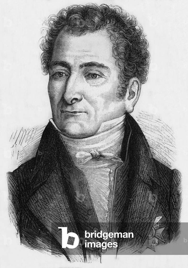 Baron Louis, 19th century (engraving)