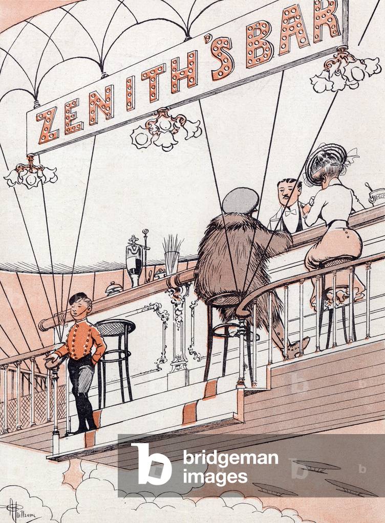 The bar is fashionable