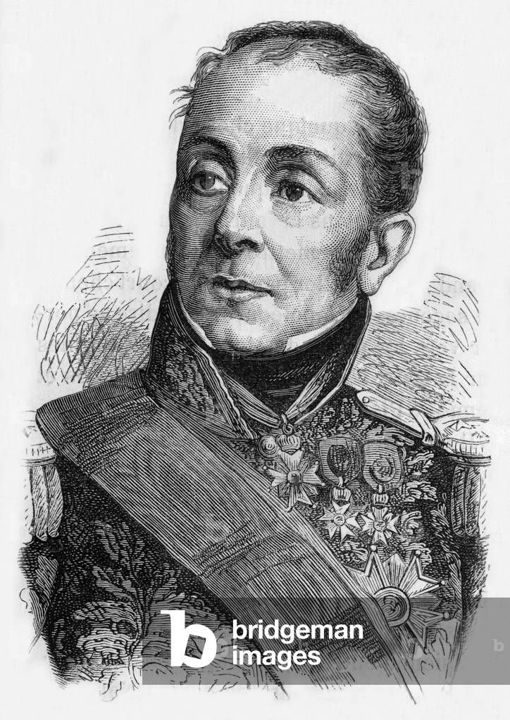 Emmanuel de Grouchy, 19th century (engraving)