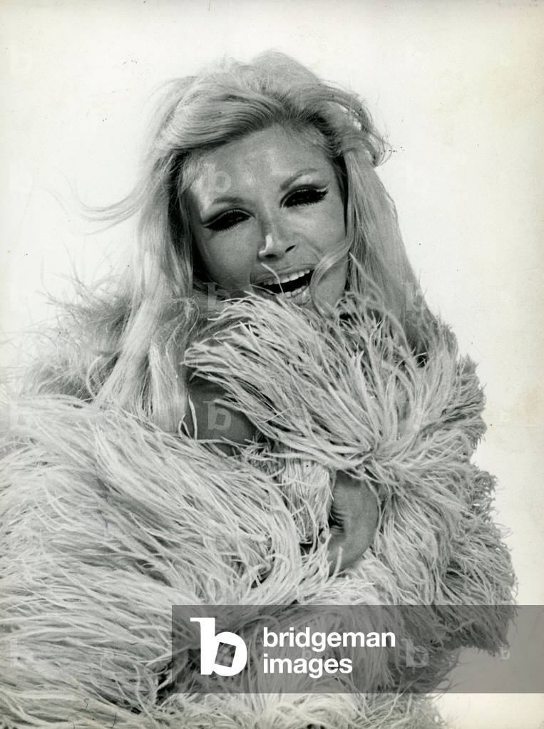 Rita Cadillac - French singer and actress Photography circa 1970