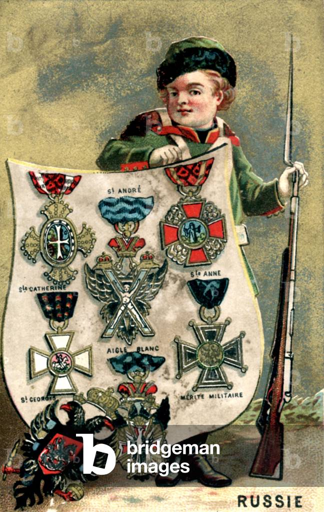 Military decorations in Russia, late 19th century:
