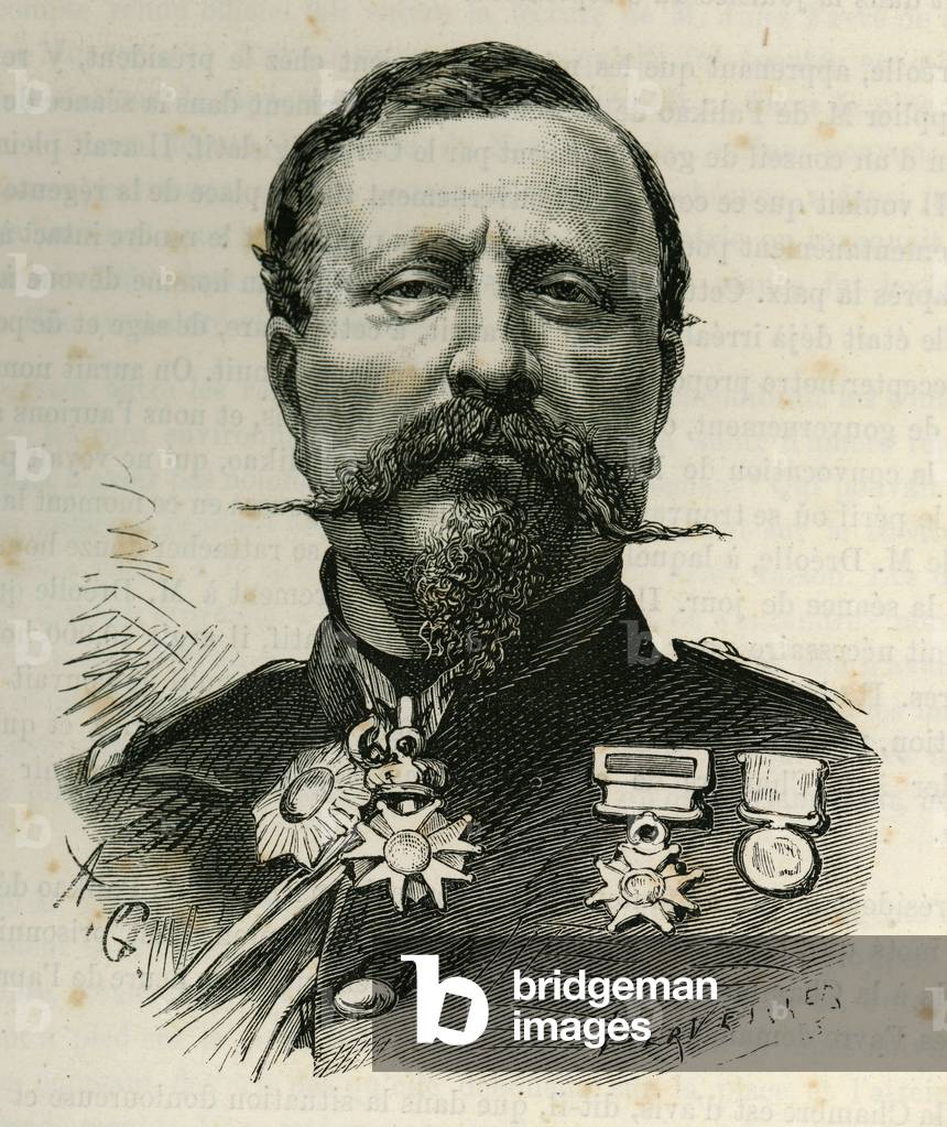 Edmond Le Boeuf 1809 1888 Minister of War in 1869 Marechal of France and Senator of the Second Empire in 1870