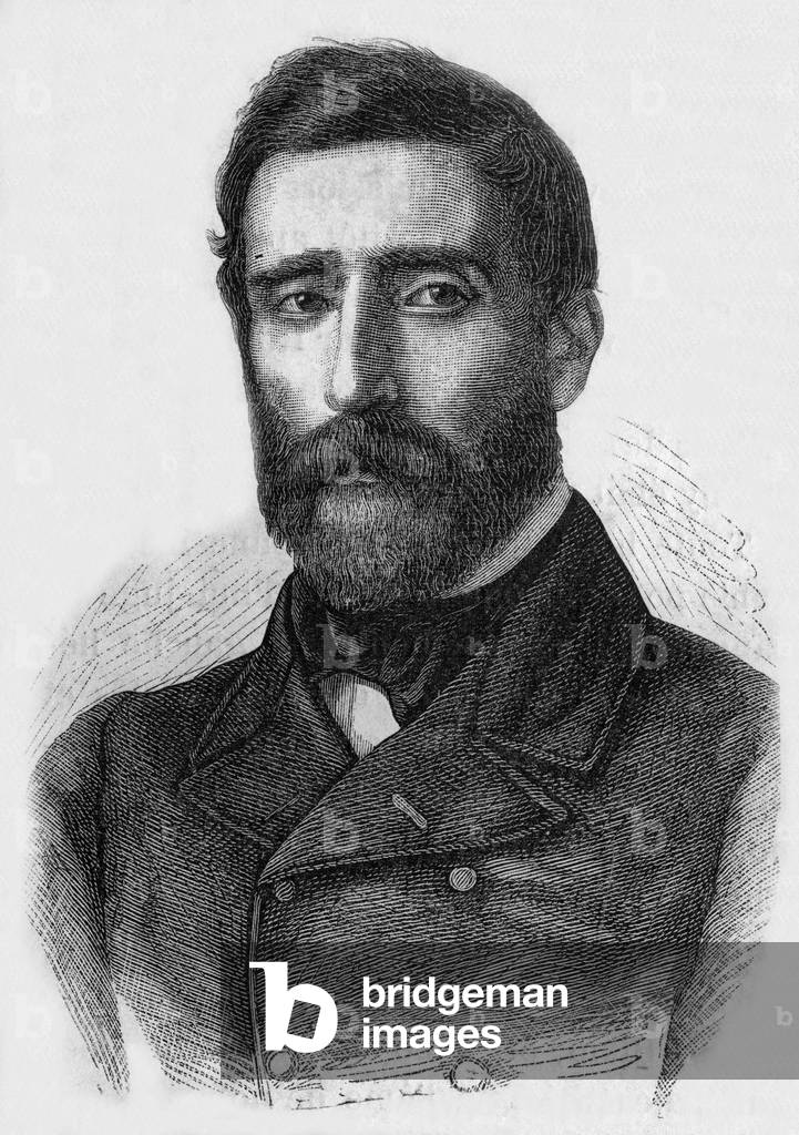 Jean Baptiste Charras, 19th century (engraving)