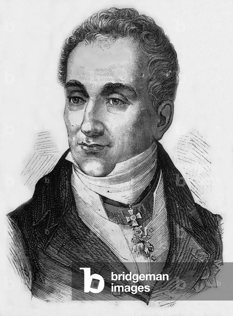 Klemens von Metternich, 19th century (engraving)