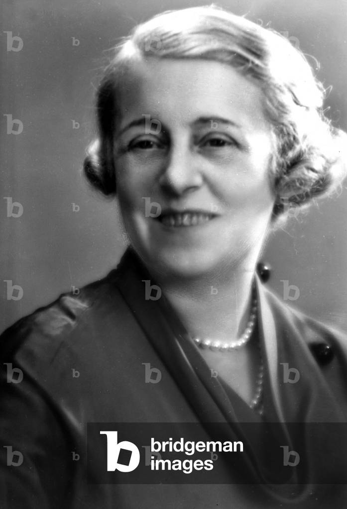 Marie Juliette dite May Ephrussi, princess of Faucigny-Lucinge (1880-1964) first woman owner of horse race stable, in 1933