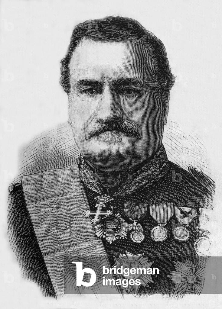 Elie Frederic Forey, 19th century (engraving)