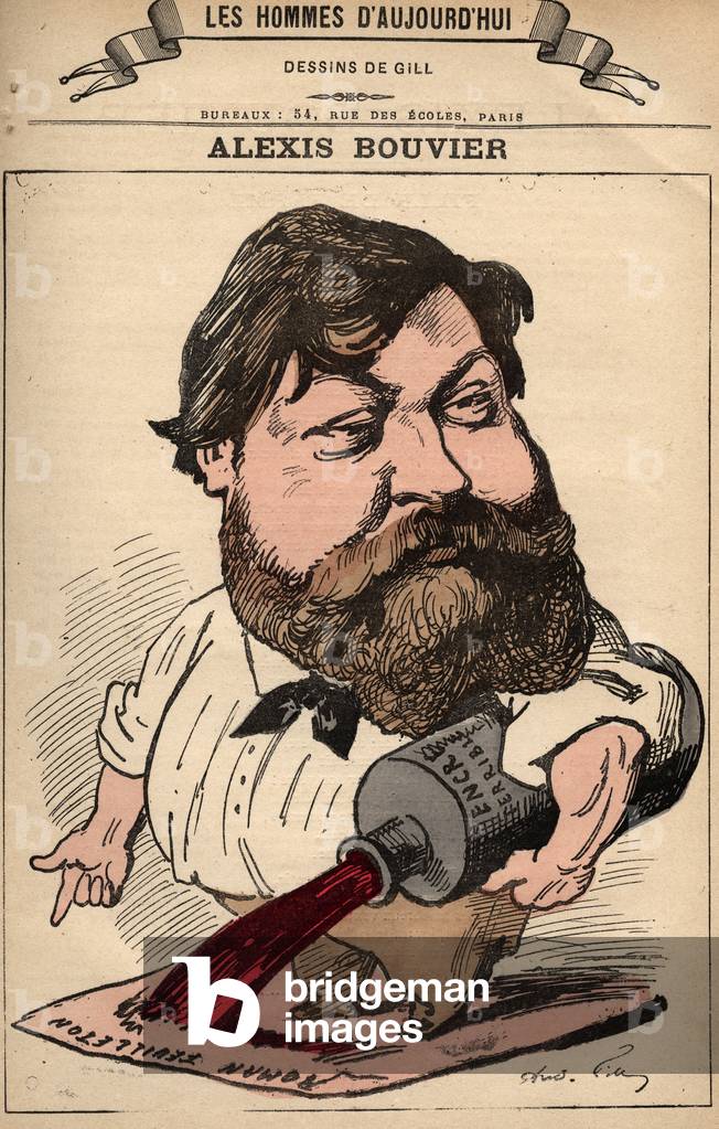 Frontpage of French paper 