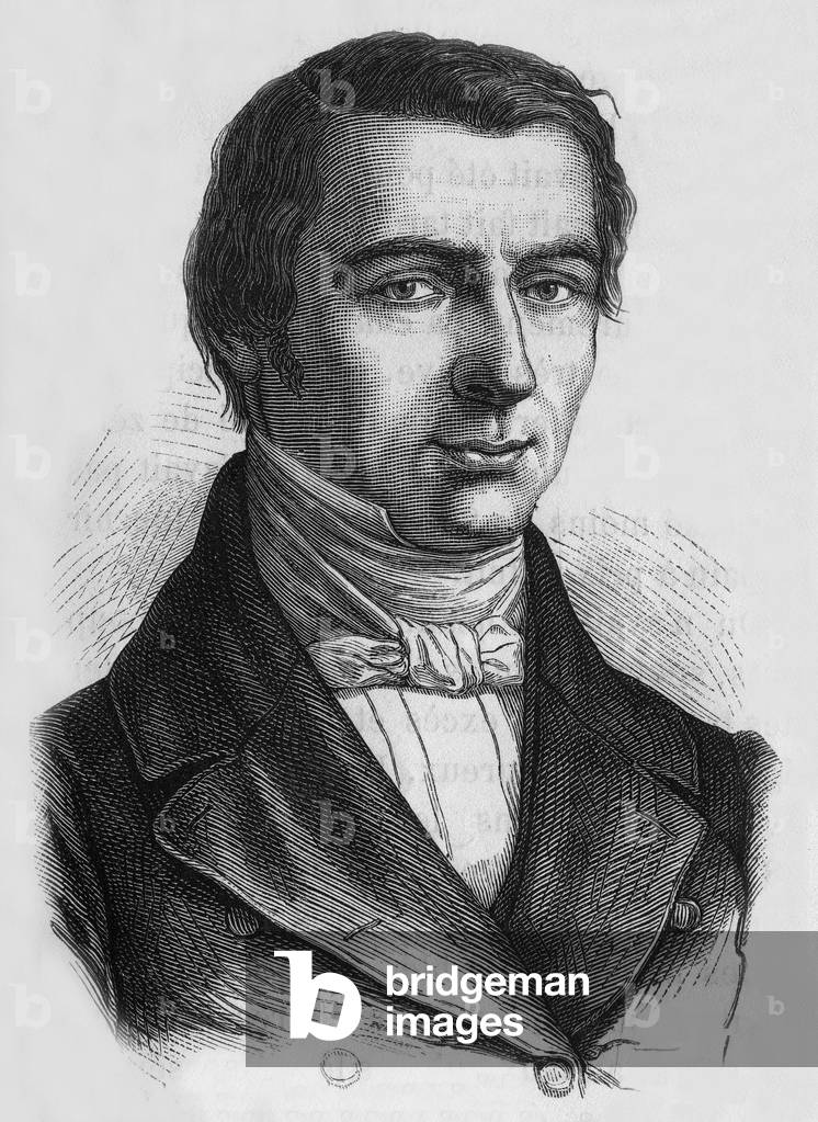 Frederic Bastiat, 19th century (engraving)