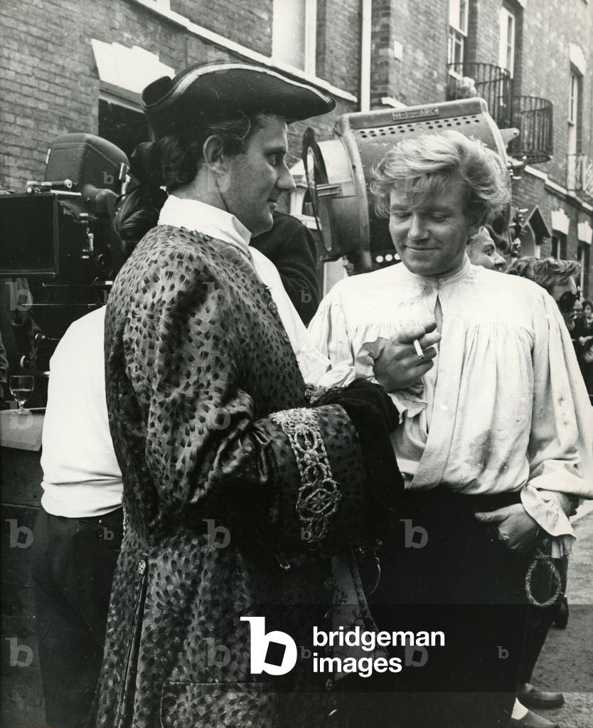Albert Finney British actor on the set of Tom Jones film by Tony Richardson 1963