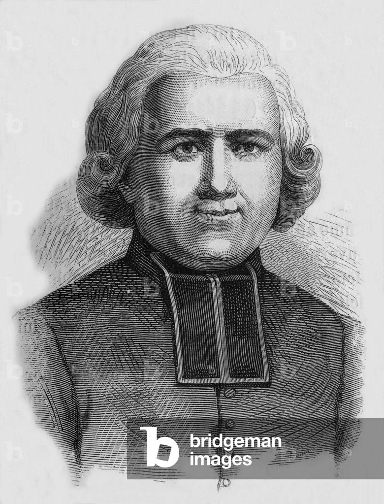 L'Abbe Bernier, 19th century (engraving)