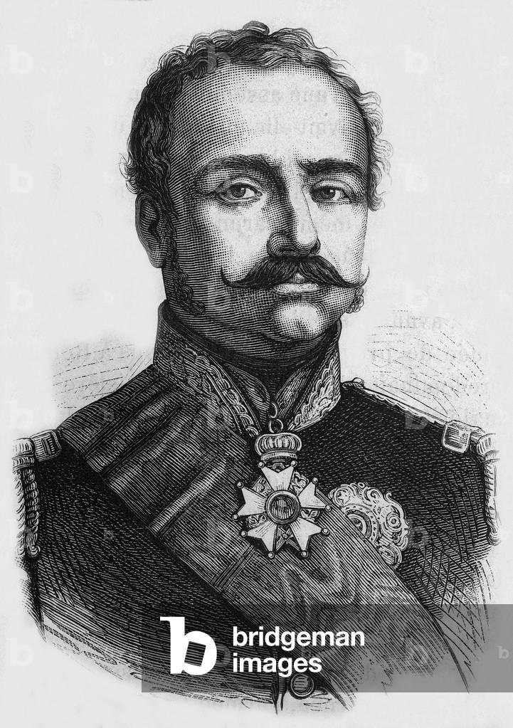 General Oudinot, 19th century (engraving)