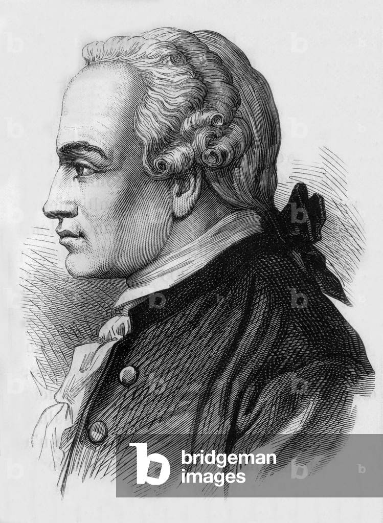 Emmanuel Kant, 19th century (engraving)
