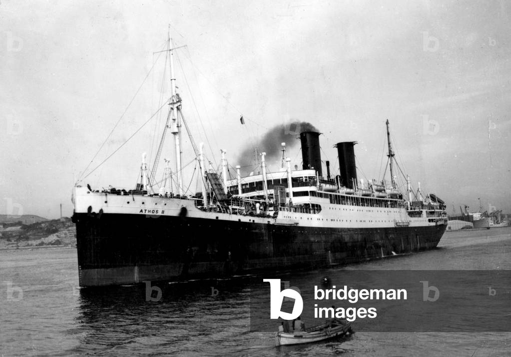 Athos II - liner Athos II of French maritime company  (1927-1959)