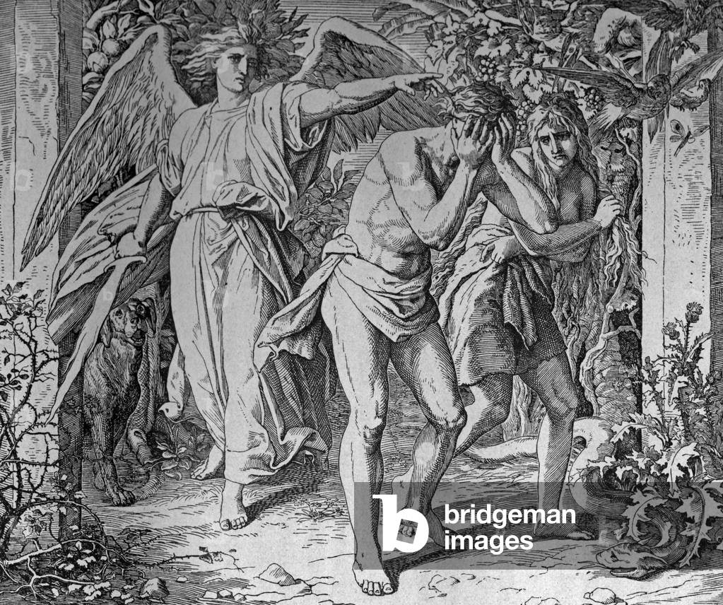 Paradise on Earth, 19th century (engraving)