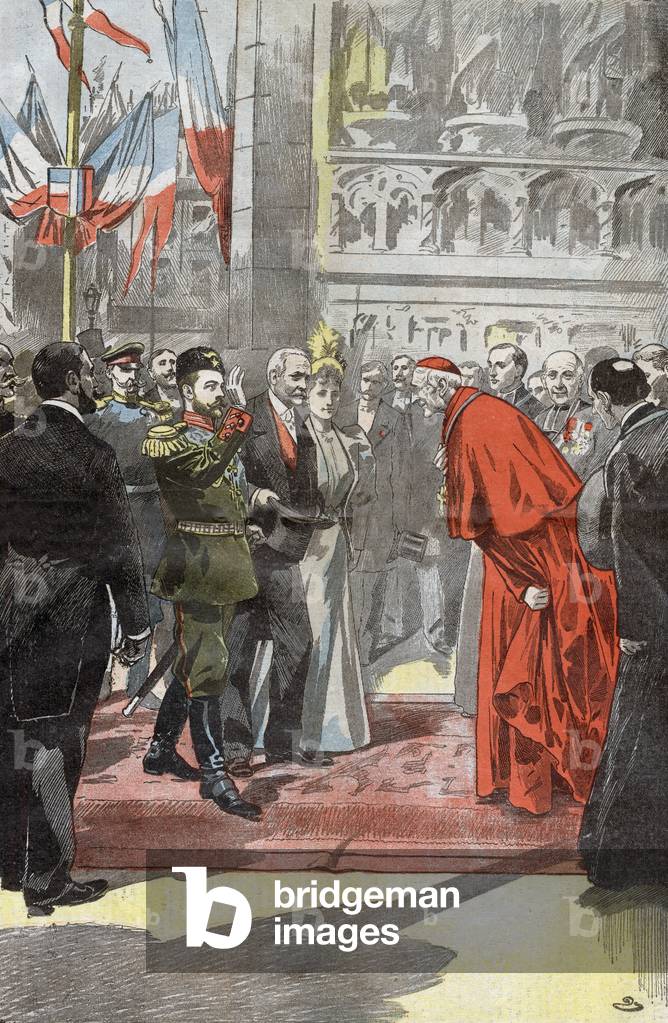 Tsar Nicholas II in France