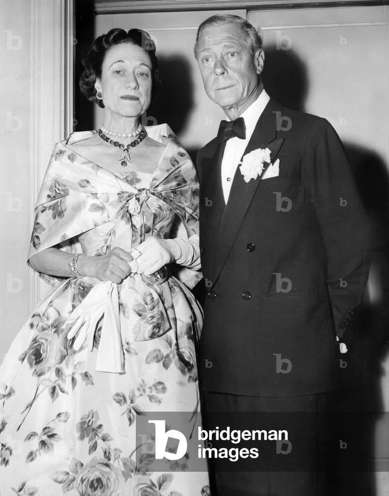 Duke and Duchess of Windsor during diner at Waldorf Astoria, picture by Frank Mastro september 04, 1957