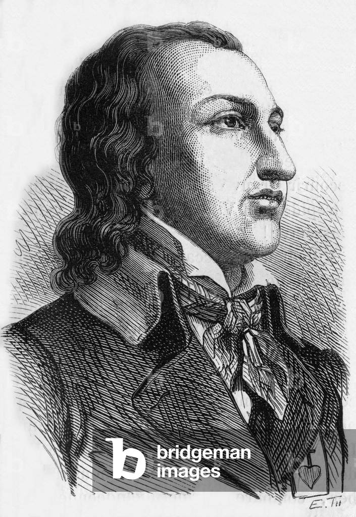 Marquis de Lescure, 19th century (engraving)