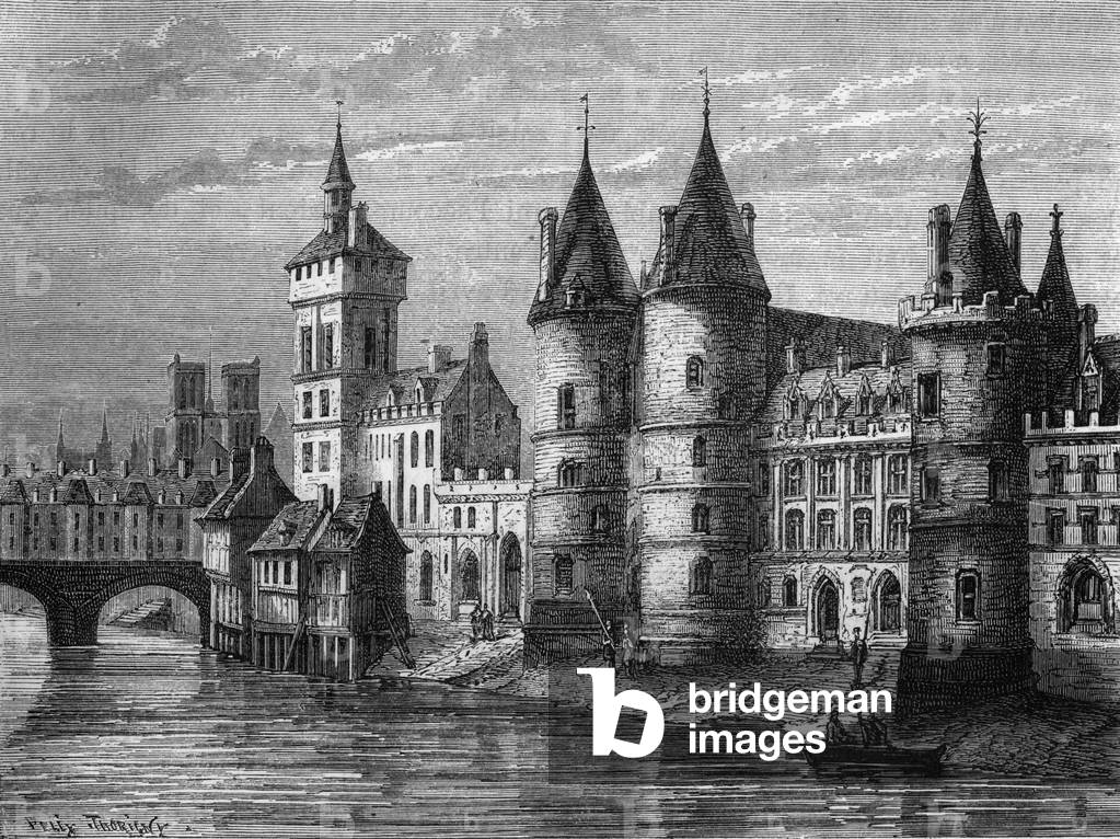 The City Palace, 19th century (engraving)