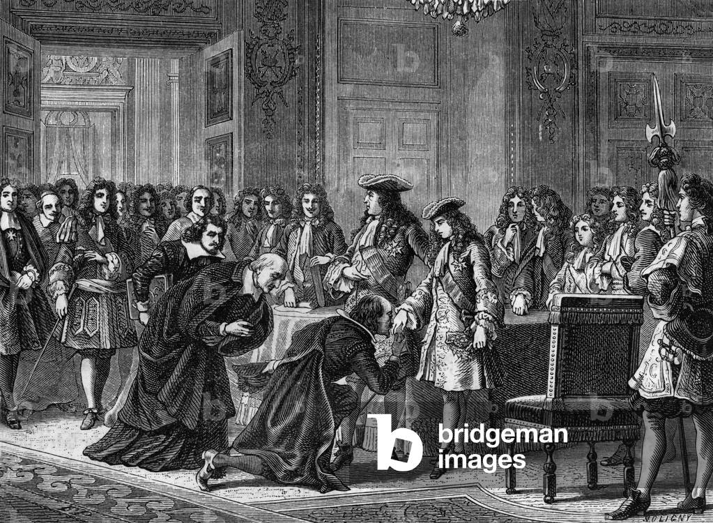 The Duke of Anjou, 19th century (engraving)
