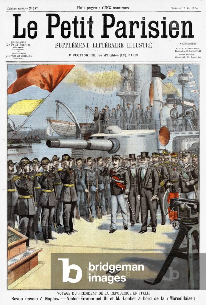 Victor Emmanuel III and Emile Loubet