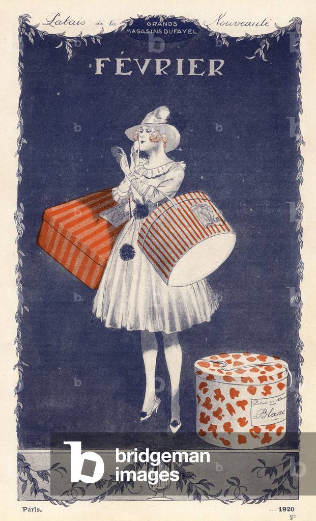 Palace of Novelty, Dufayel Department store, Paris, c.1920 (illustration)