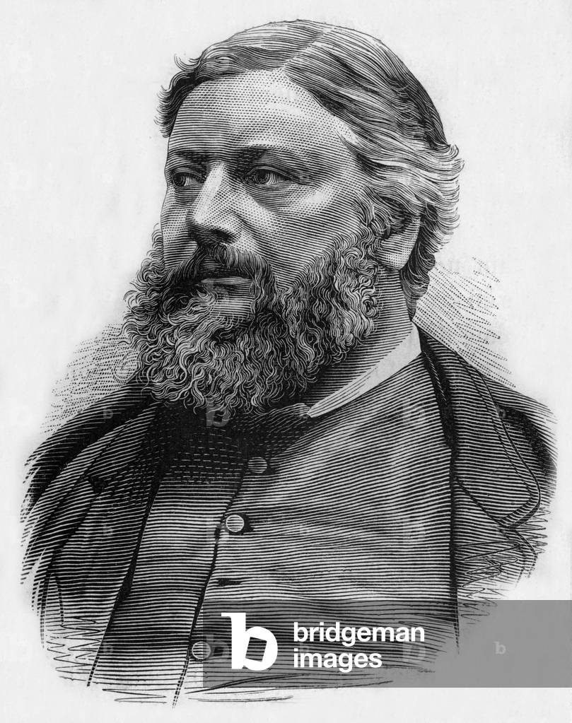 Gustave Courbet, 19th century (engraving)