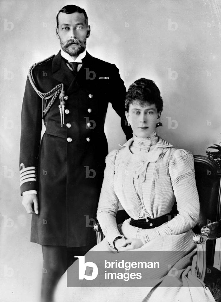 George V and his wife