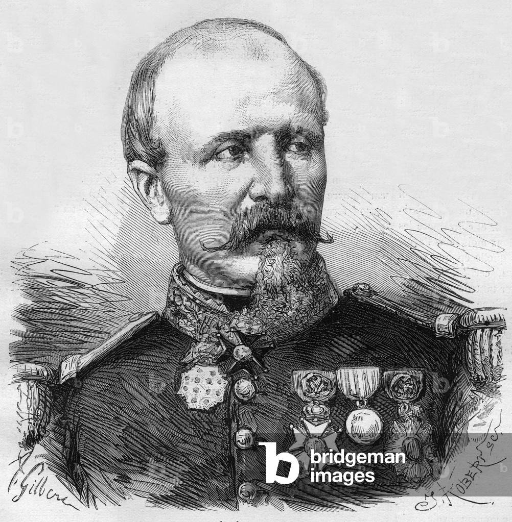 General Chanzy, 19th century (engraving)