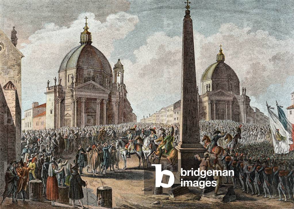 Les Francais a Rome, 1798