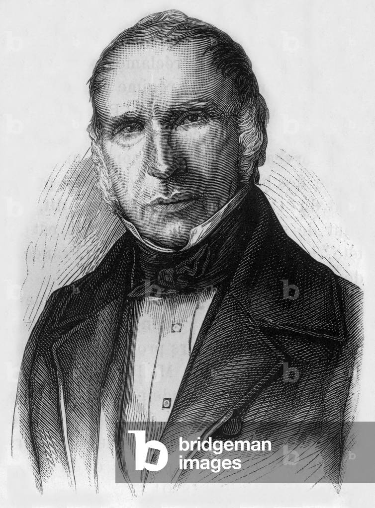 Baron Dupin, 19th century (engraving)
