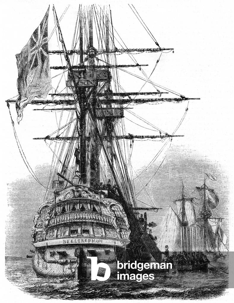 Napoleon sur le Bellerophon